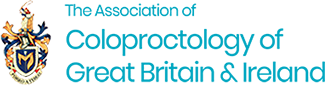 Association of Coloproctology of Great Britain and Ireland with crest/logo